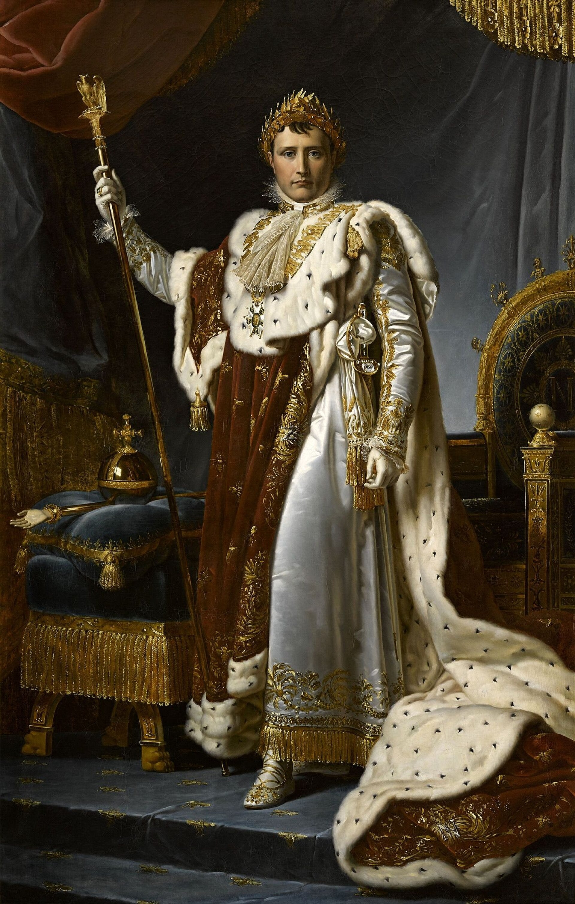 Portrait de Napoléon en costume du sacre - François Gérard