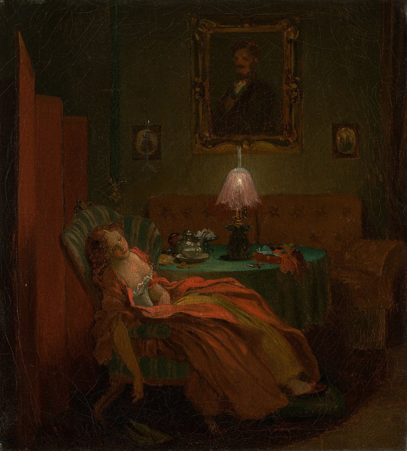 La Lecture - Josef Mánes