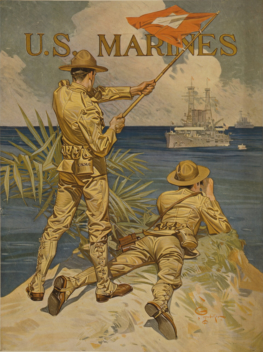 U.S. Marines - J. C. Leyendecker