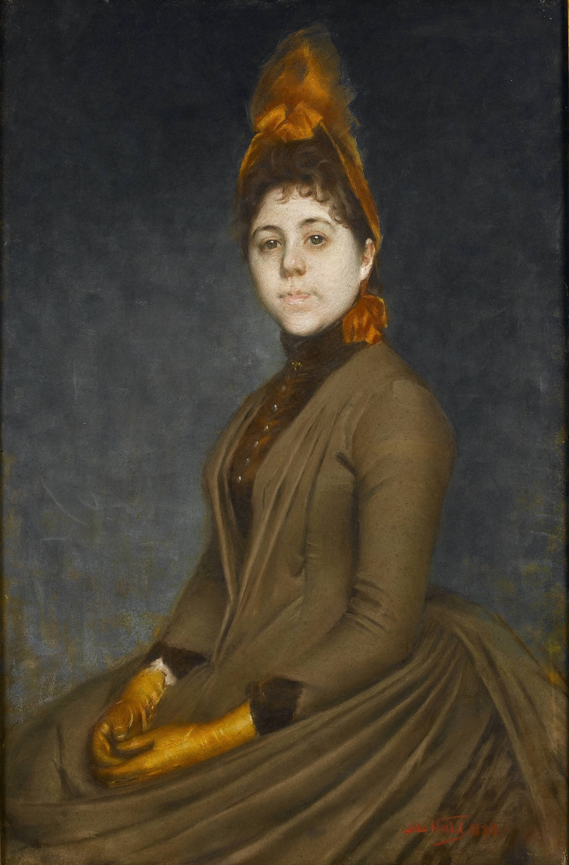 Madame X — Halil Paşa, vers 1889, huile sur toile