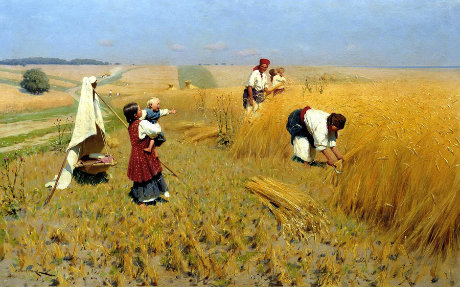 Récolte en Ukraine, Mykola Pymonenko, 1896