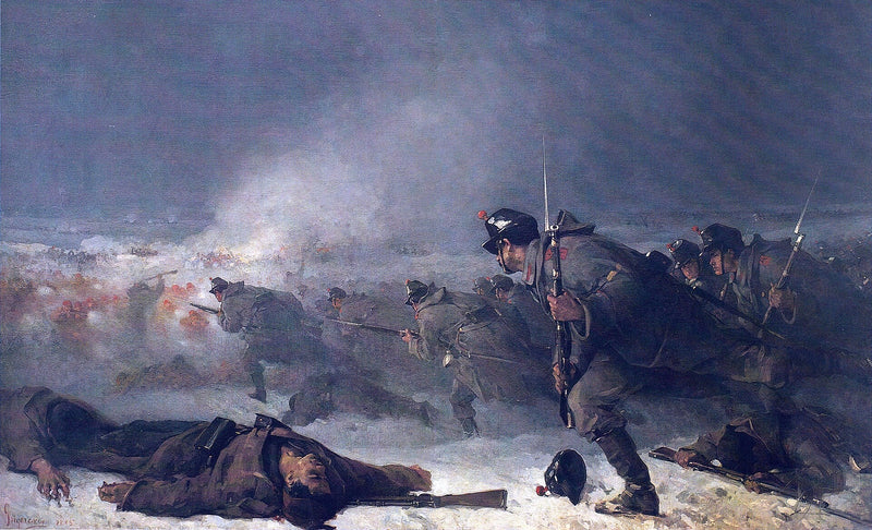 L’Attaque de Smârdan - Nicolae Grigorescu