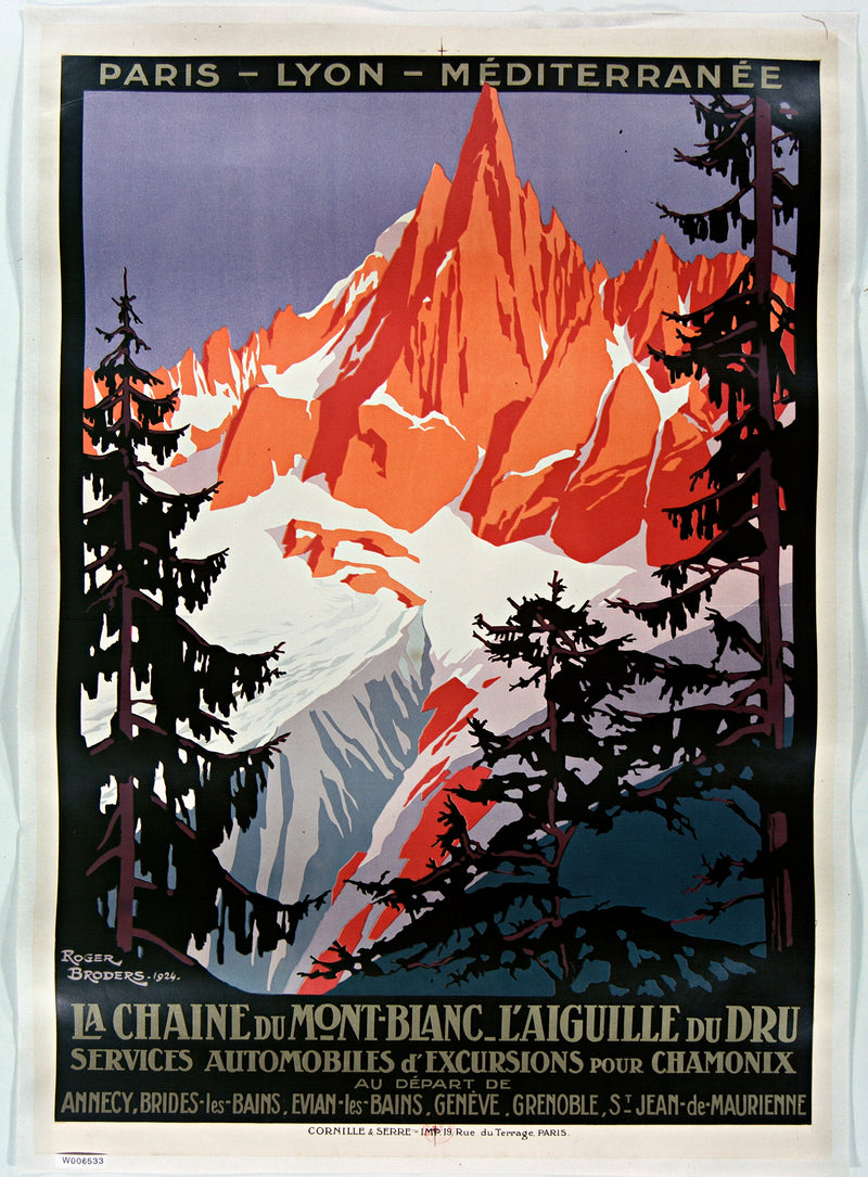 La chaîne du Mont-Blanc - Roger Broders