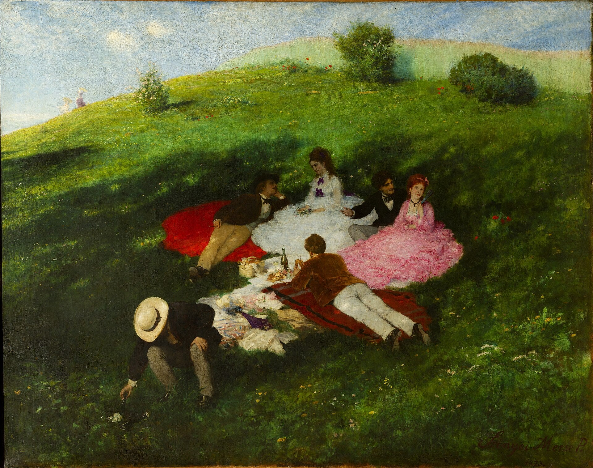 Picnic in May - Pál Szinyei Merse