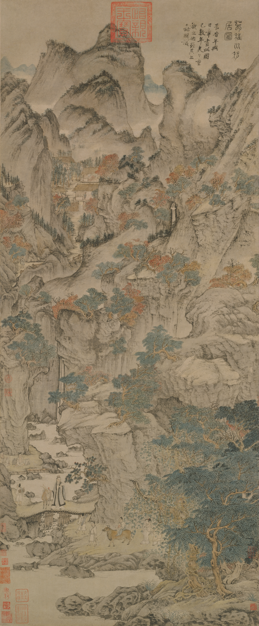 Ge Zhichuan déplaçant sa demeure - Wang Meng