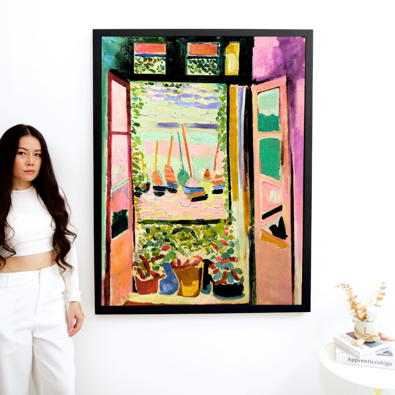 開かれた窓、コリウール - アンリ・マティス