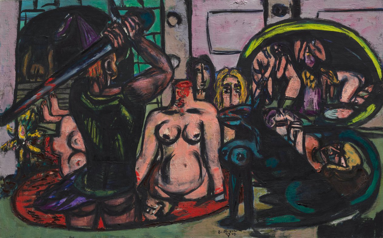 Le Dernier Devoir de Persée, Max Beckmann — reproduction de peinture à l’huile