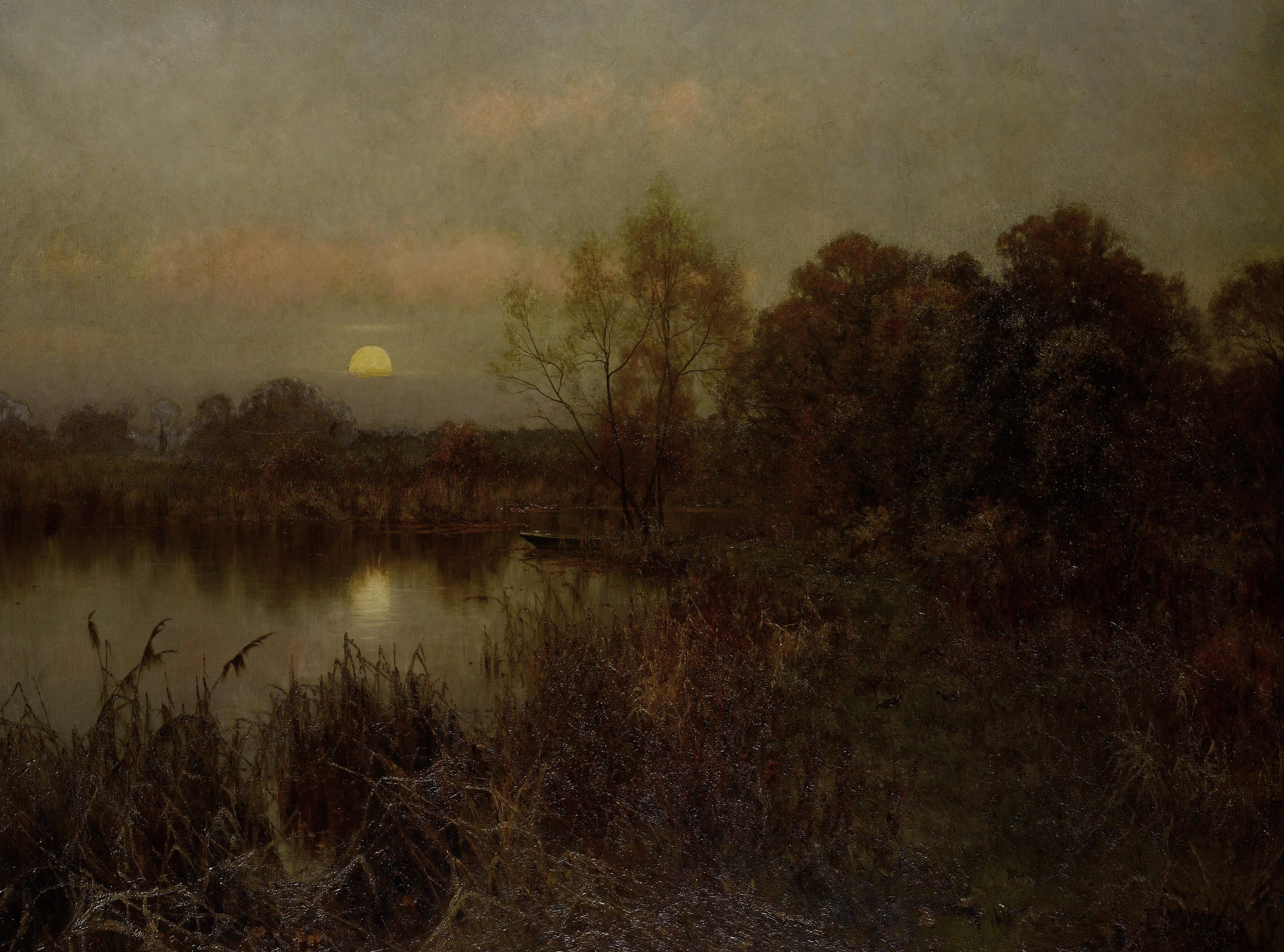 La Lune montante - Edward Wilkins Waite