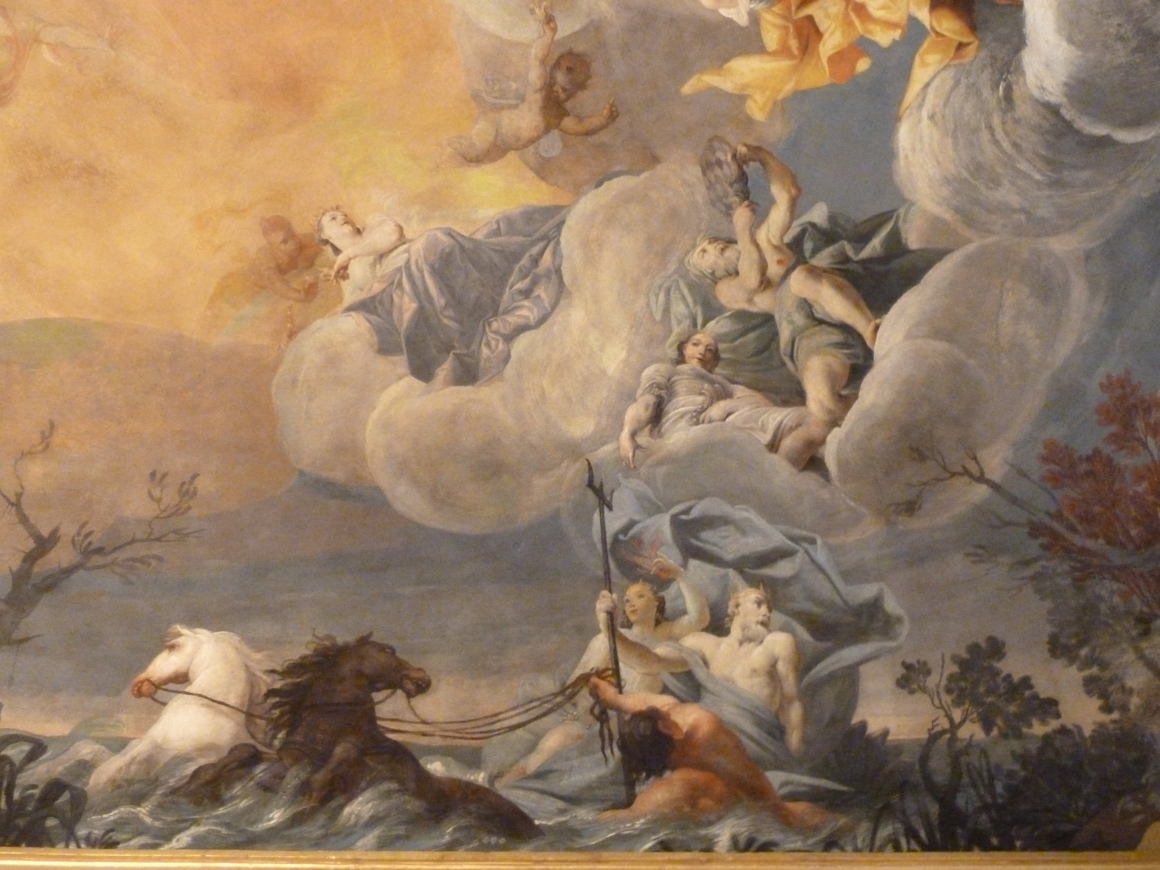 L'Olympe - Giuseppe Maria Crespi image 1 copie de tableau peinte à la main
