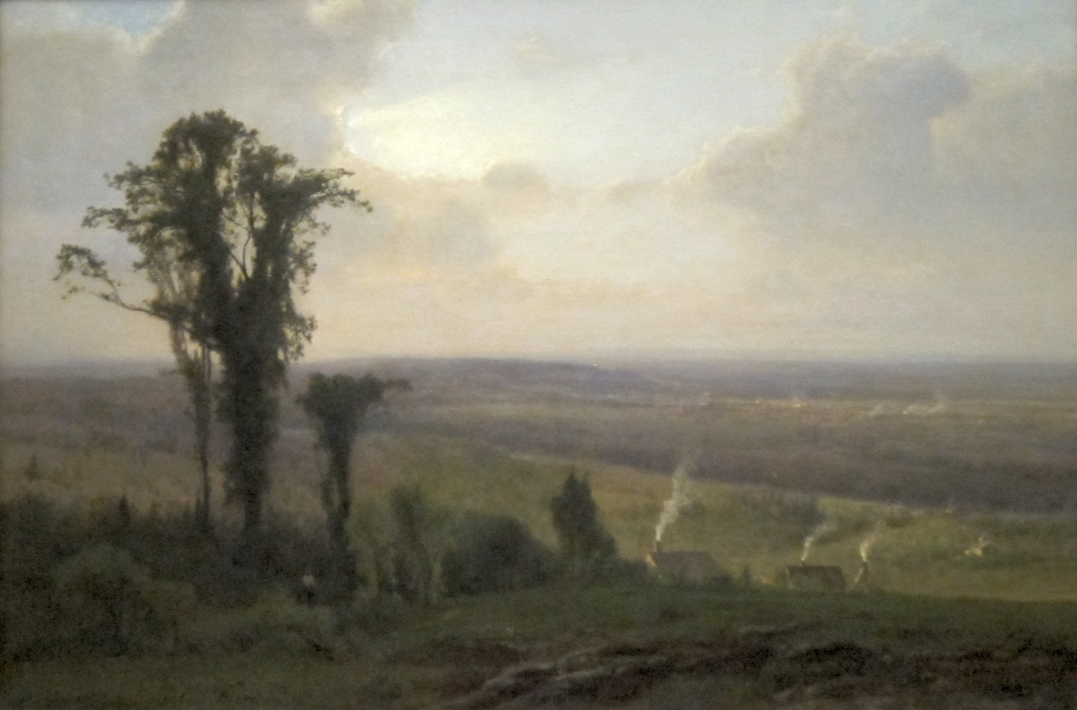 Paysage, vallée de l'Hudson - George Inness