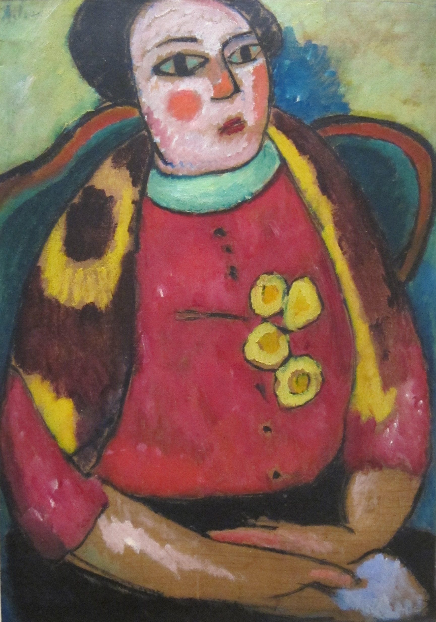 Femme assise - Alexej von Jawlensky