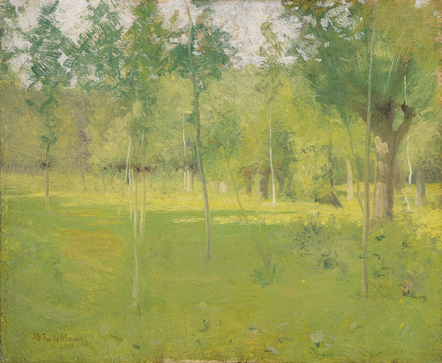 Paysage de printemps - John Henry Twachtman