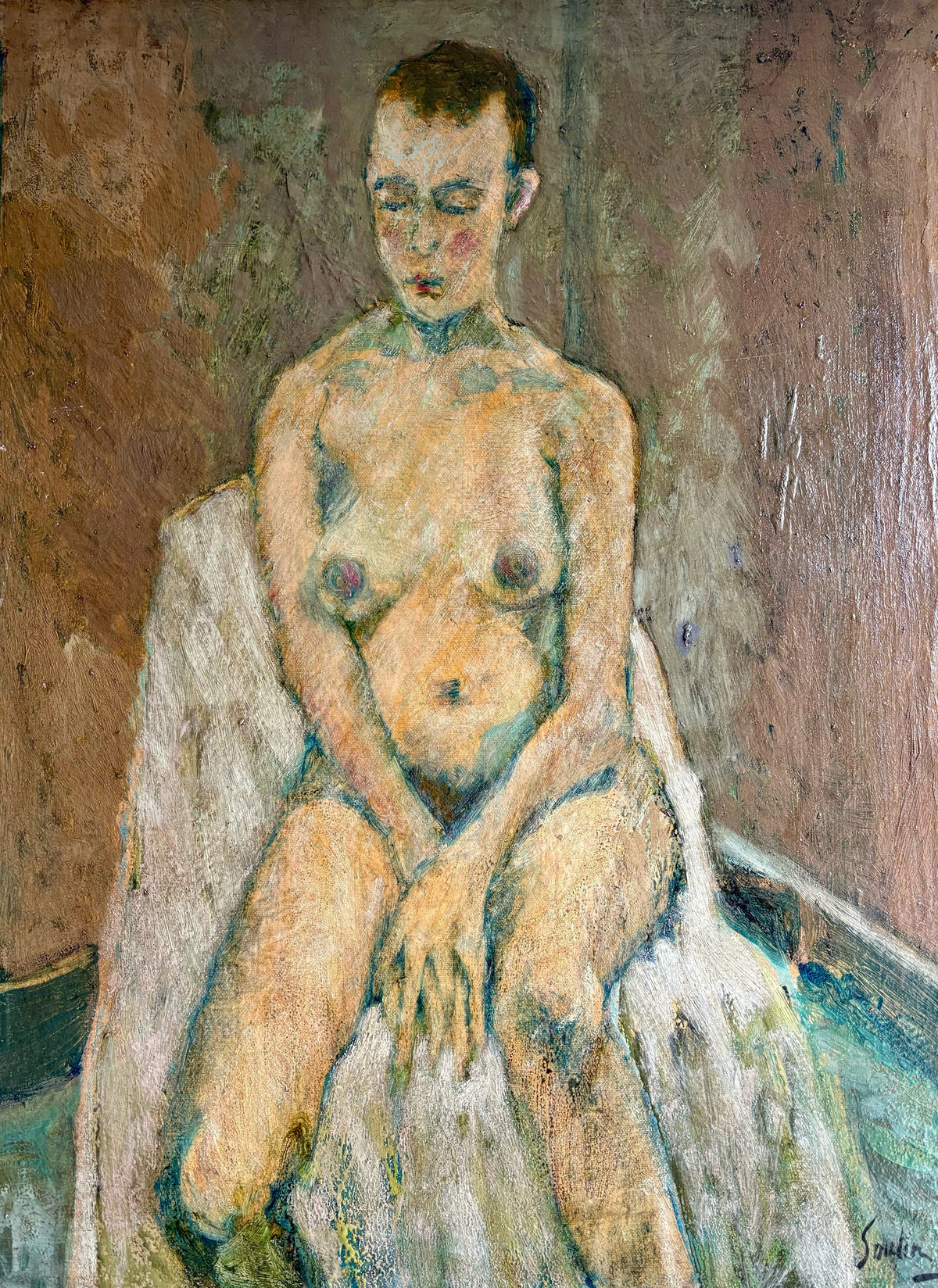 女性ヌード (1936) - Chaim Soutine