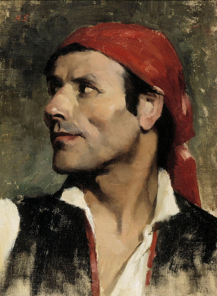 Spaniard (1881) - Helene Schjerfbeck