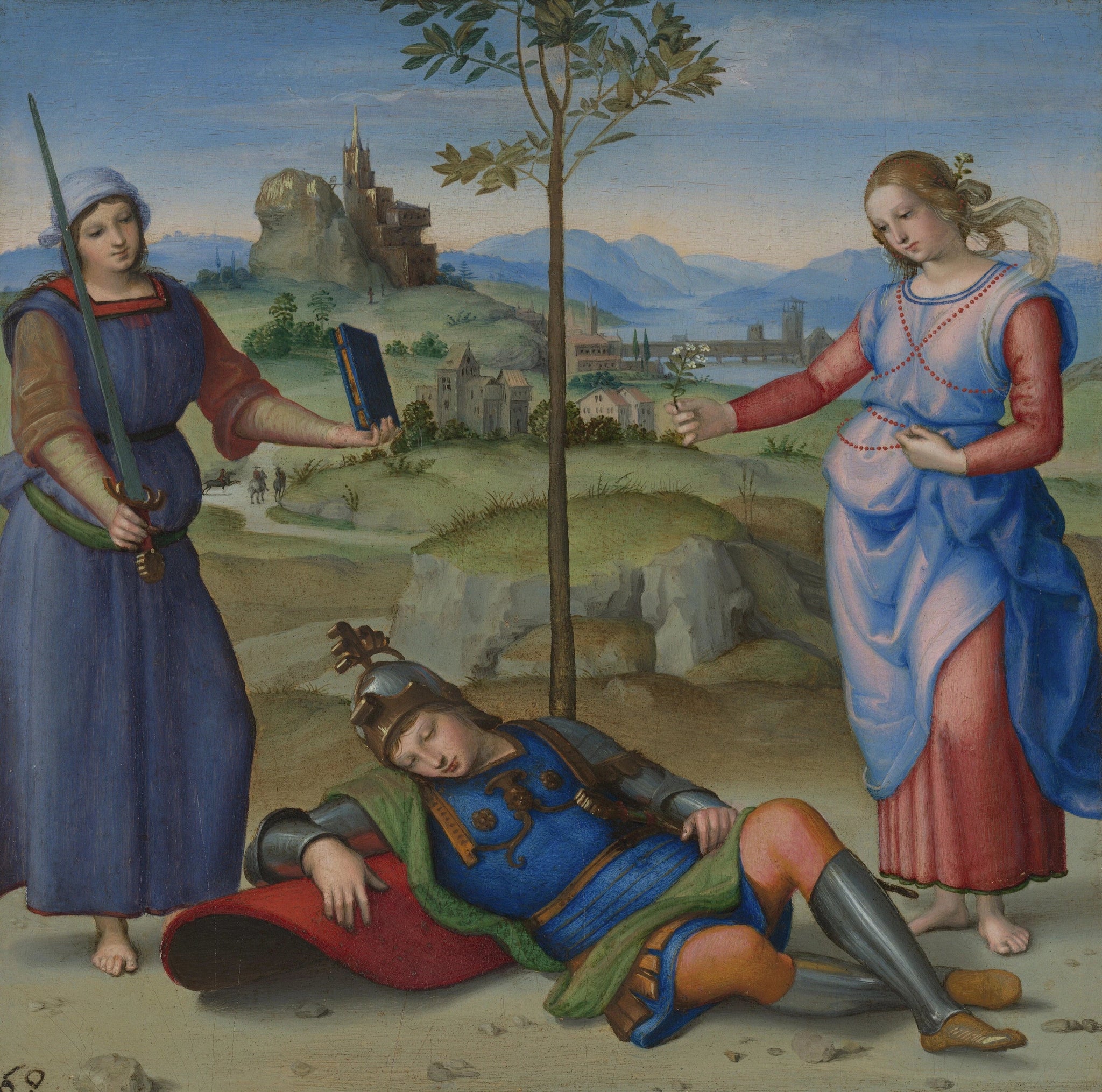 Les Trois Grâces - Raphaël Sanzio - Réproduction huile sur toile