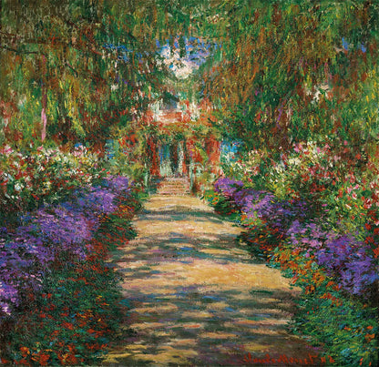🎨 ジヴェルニー通り – クロード・モネ、1902年頃