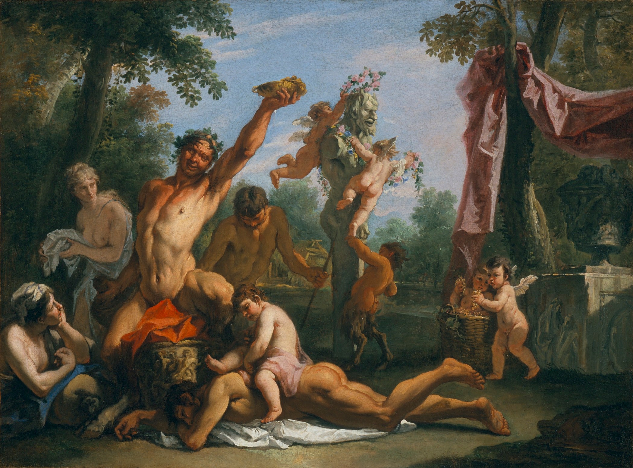 Une Bacchanale - Sebastiano Ricci - Alpha Reproduction