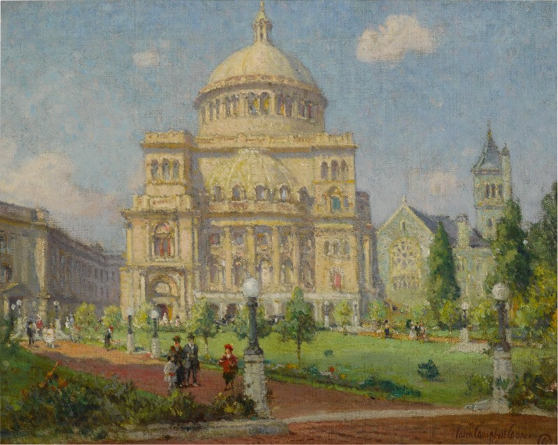 Une journée de printemps à Boston - Colin Campbell Cooper