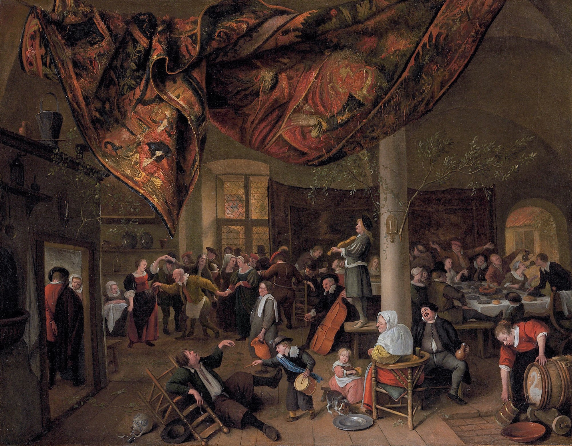 Un mariage au village - Jan Steen