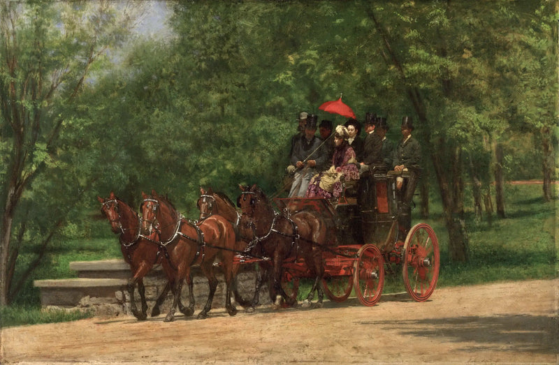 フェアマン・ロジャースの四人乗り馬車 - トーマス・イーキンス

Source:
Le Fairman Rogers Four-in-Hand - Thomas Eakins