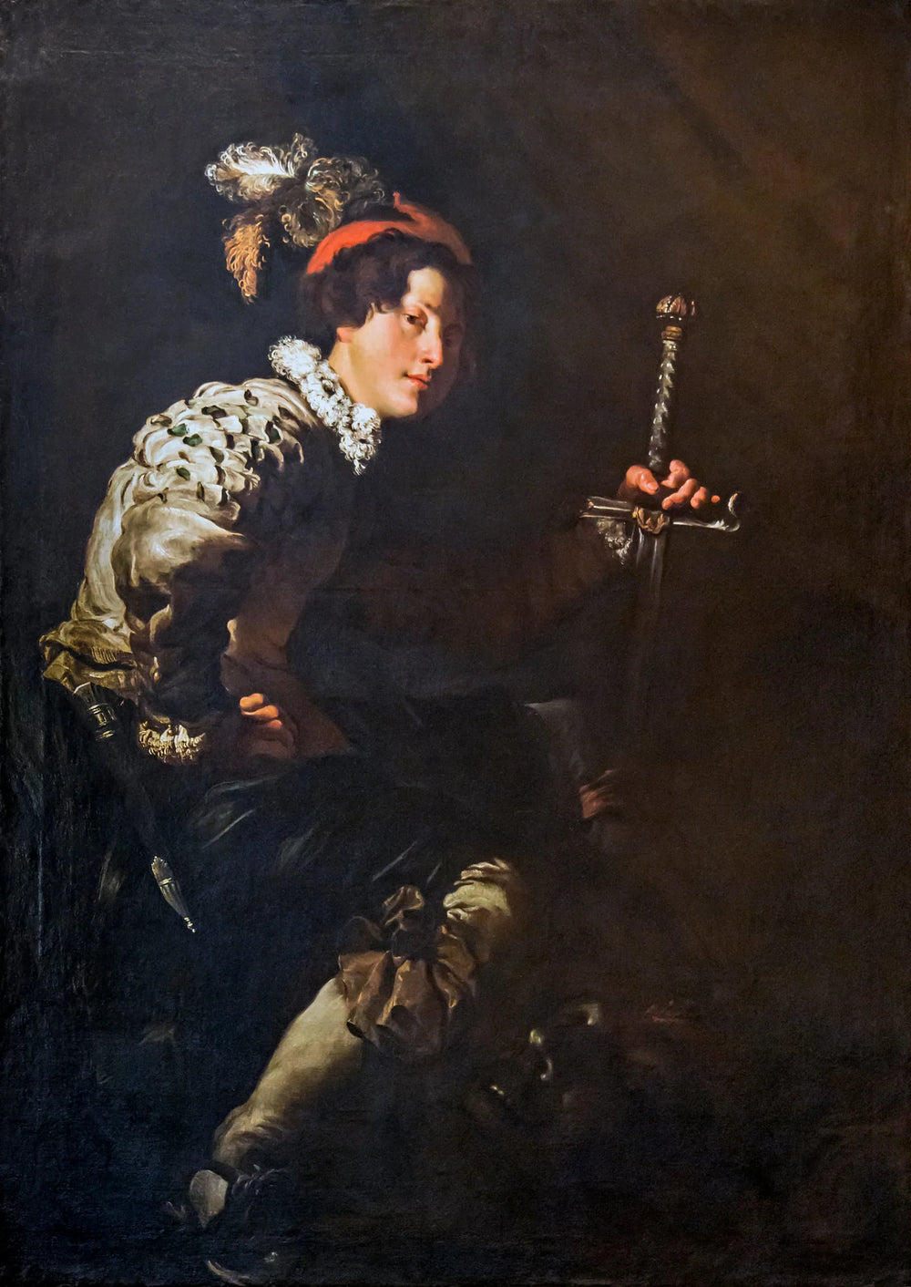 David - Domenico Fetti image 1 tableau peint à l’huile sur toile
