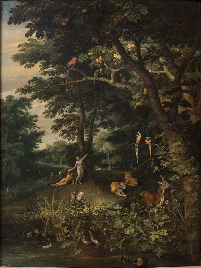 Adam et Ève dans le jardin d'Éden - Jan Brueghel le Jeune