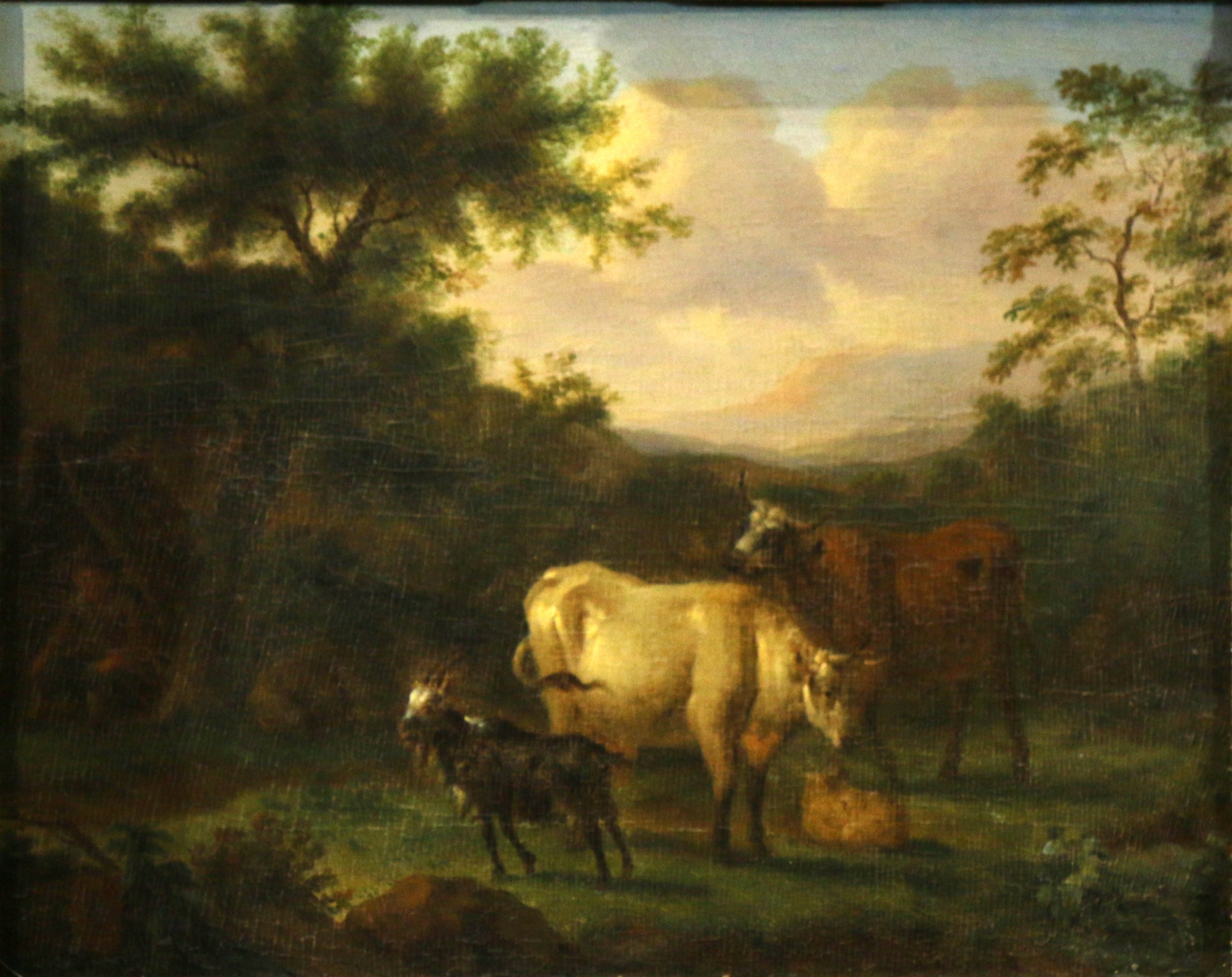 Paysage et animaux - Adriaen van de Velde