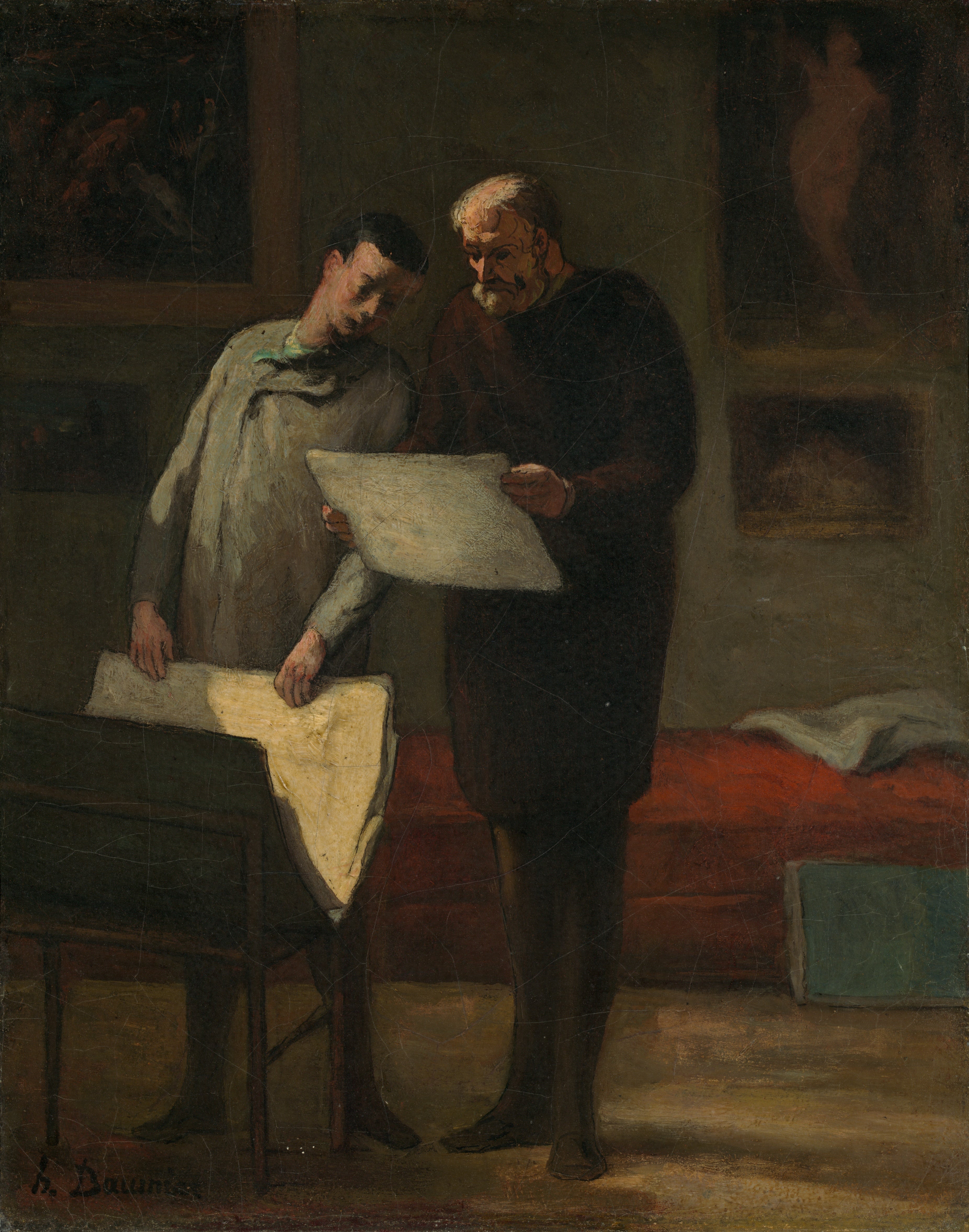 Conseils à un jeune artiste - Honoré Daumier