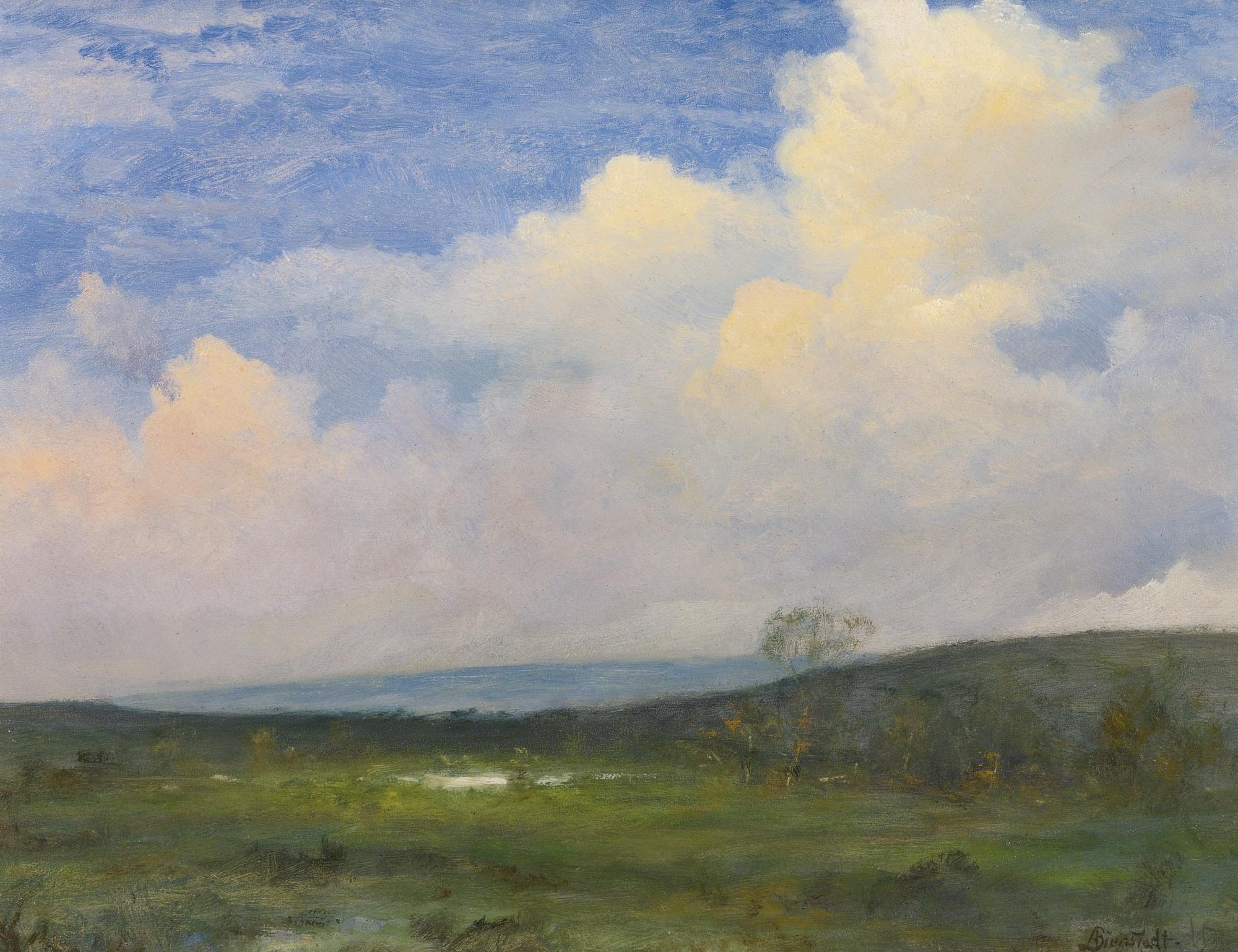 Nuages au-dessus de la Californie - Albert Bierstadt