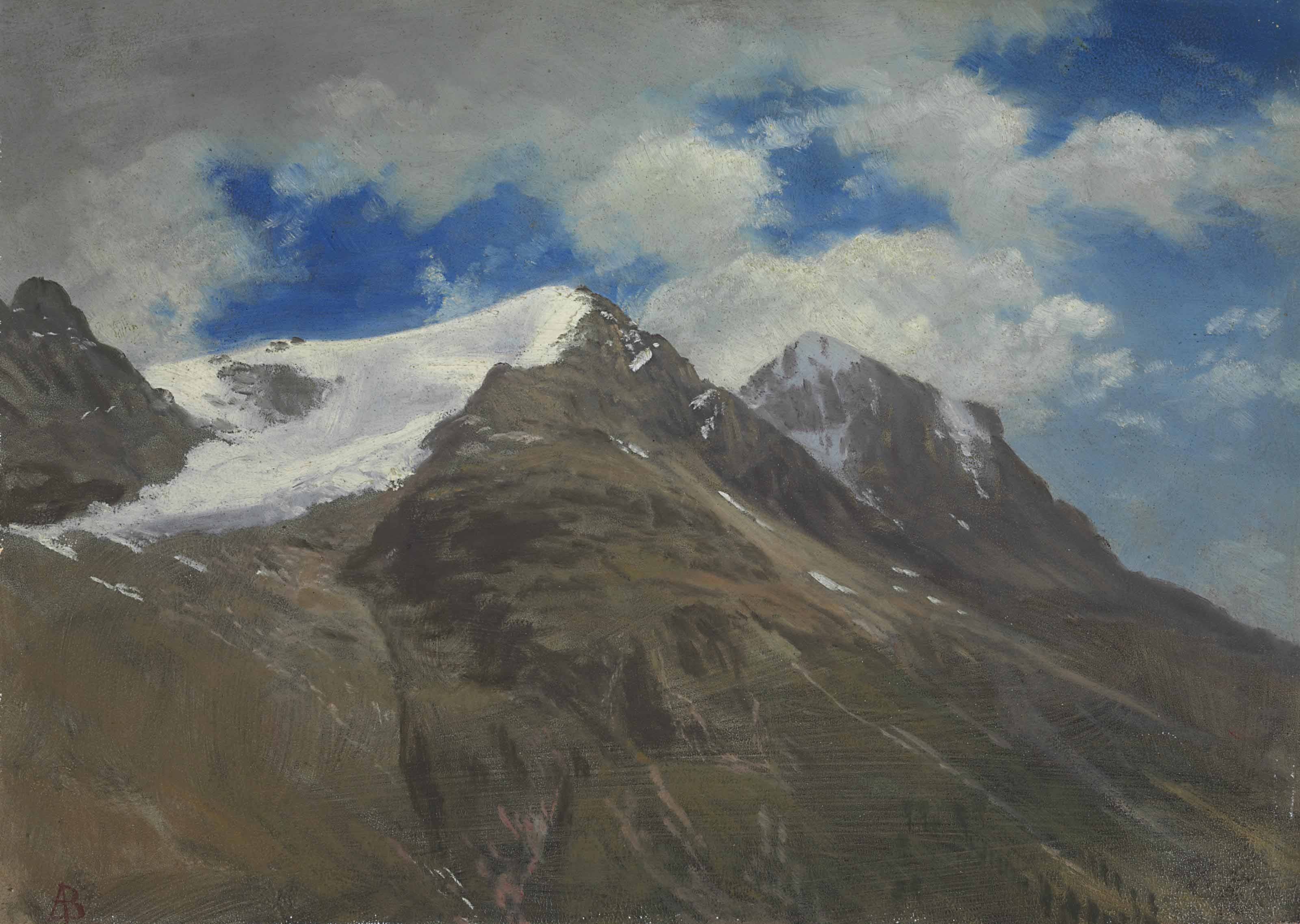 Sommets des Rocheuses - Albert Bierstadt