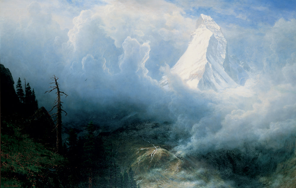 Tempête sur le Cervin - Albert Bierstadt
