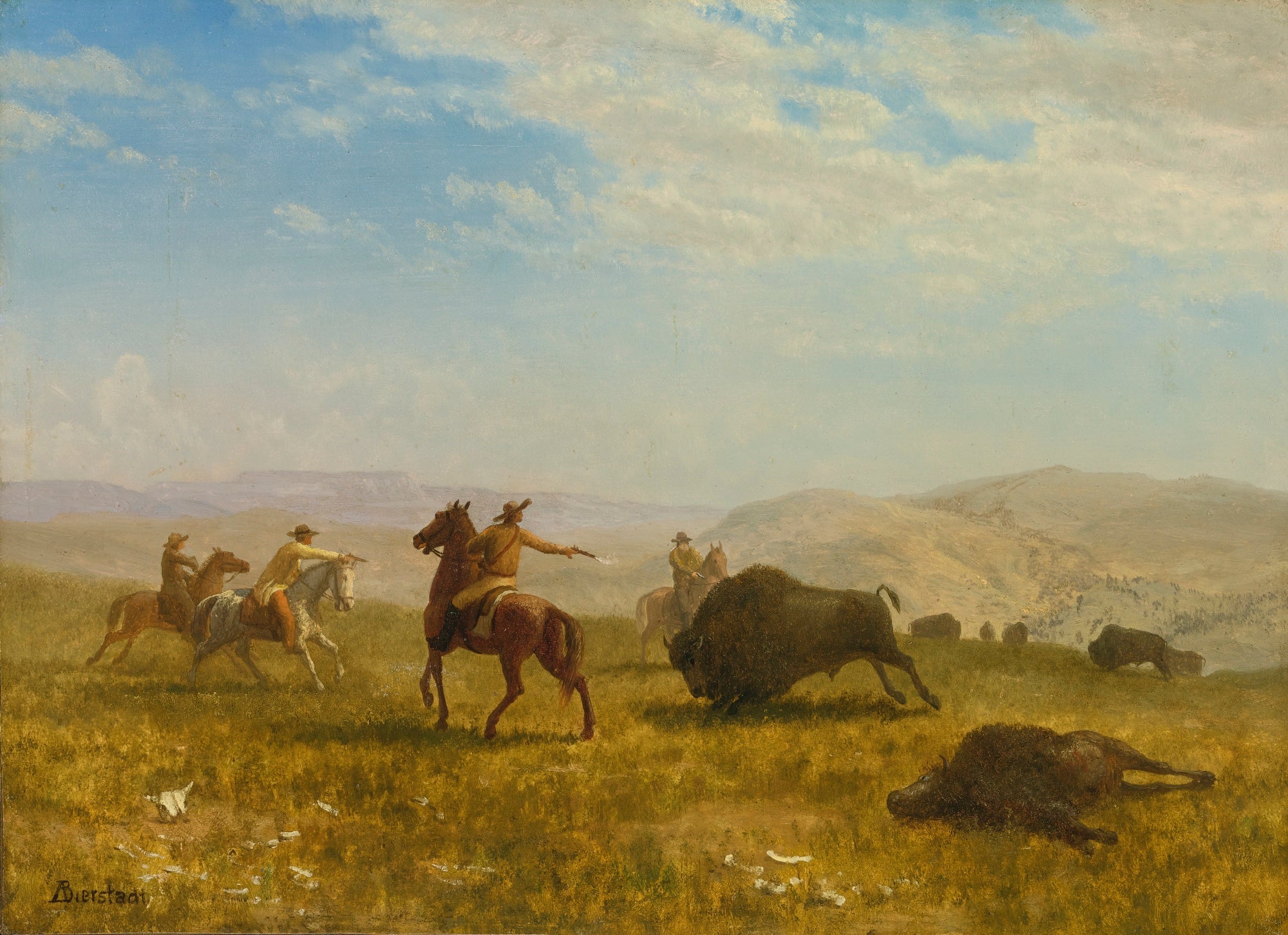 Le Far West - Albert Bierstadt