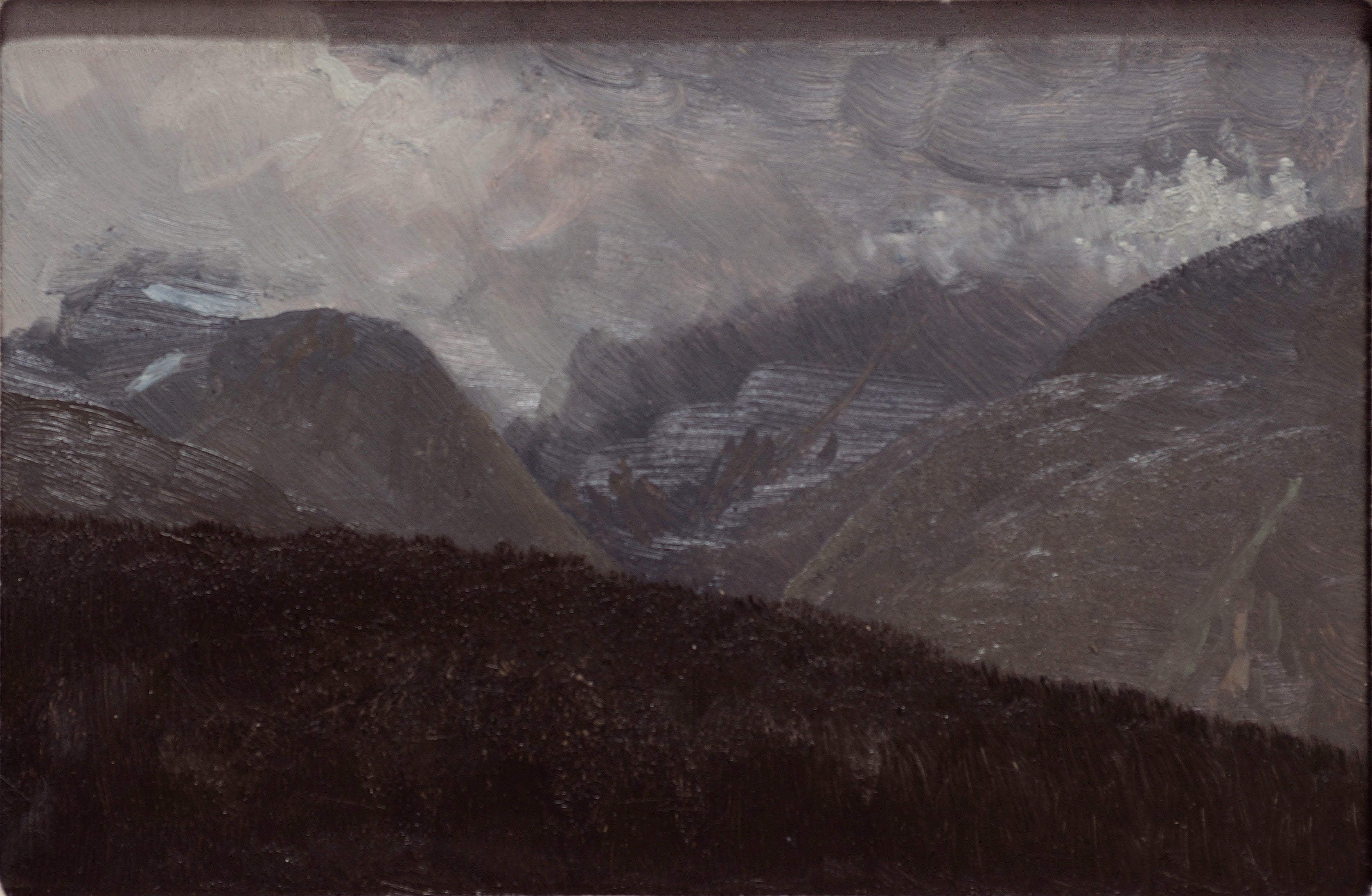 Montagnes Blanches, New Hampshire - Albert Bierstadt