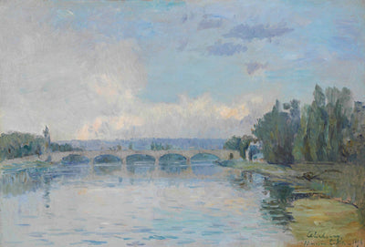 Le Pont de Maisons-Laffitte - Albert Lebourg