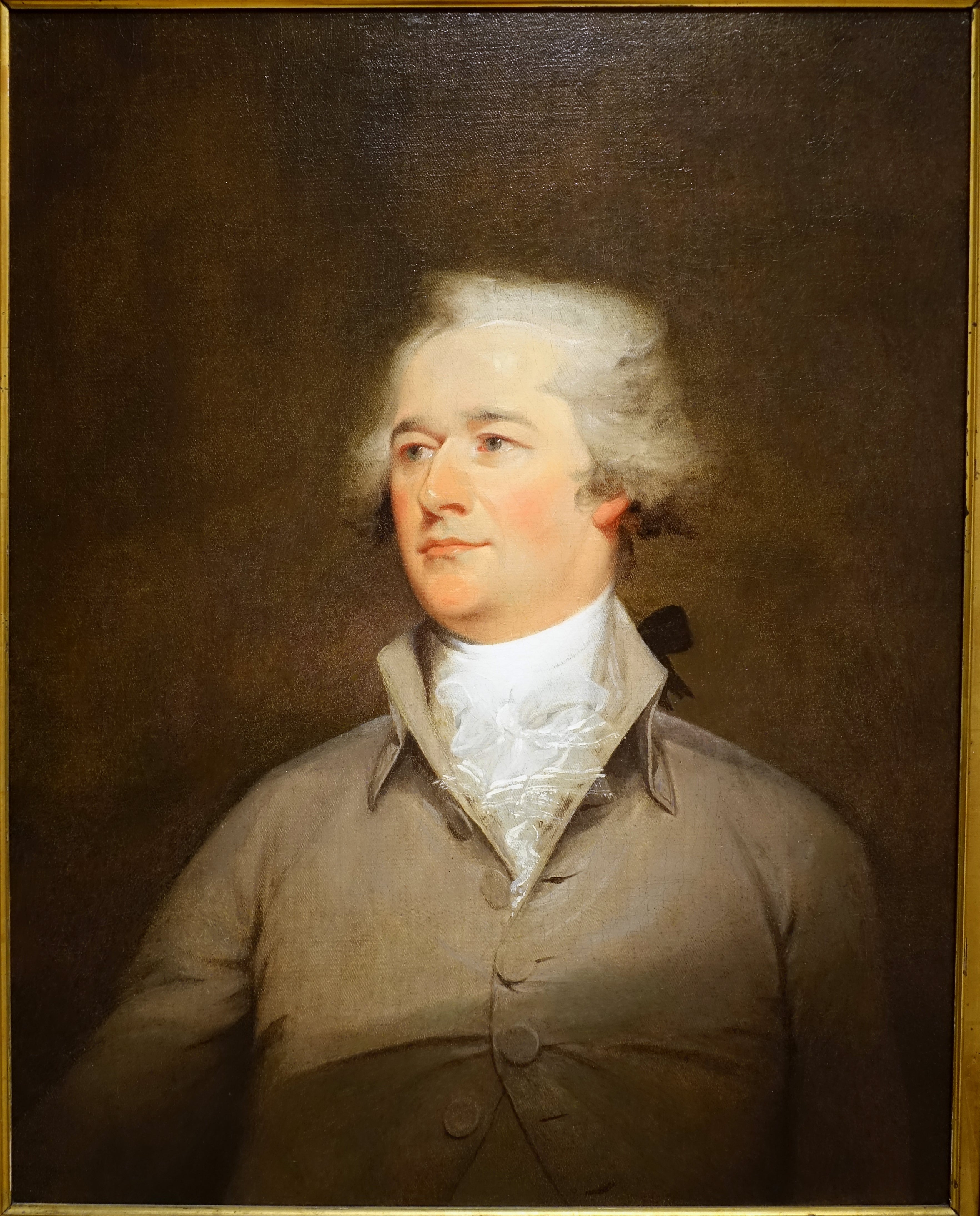 Portrait d'Alexander Hamilton - John Trumbull