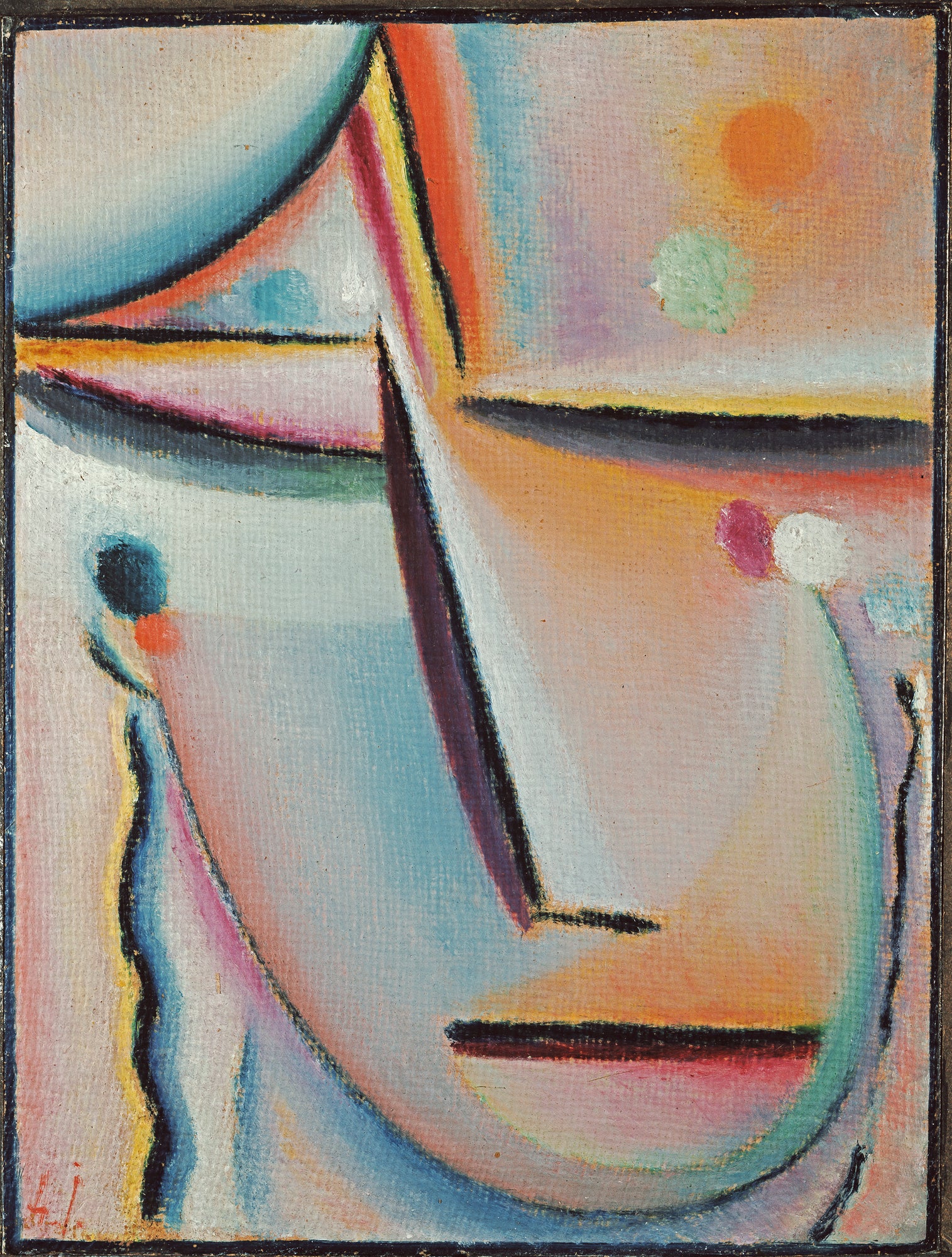La méditation, la prière - Alexej von Jawlensky