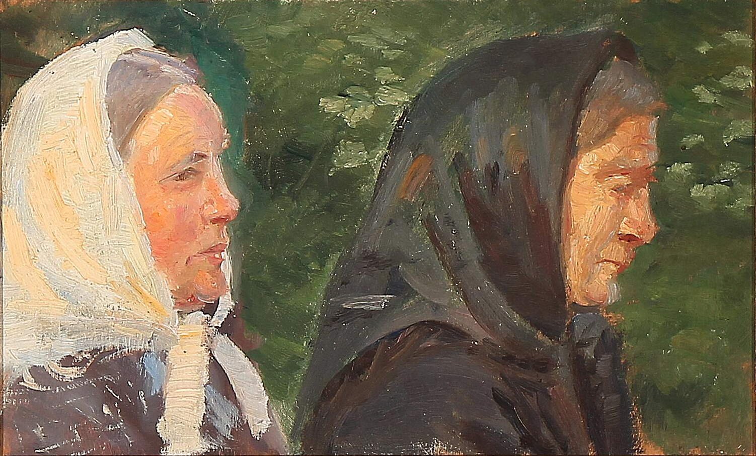 Deux femmes de Skagen. - Anna Ancher - Alpha Reproduction