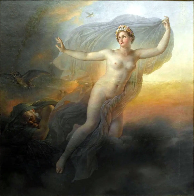 夜明けの星 - アンヌ＝ルイ・ジロデ

Source:
L’Étoile du matin - Anne-Louis Girodet