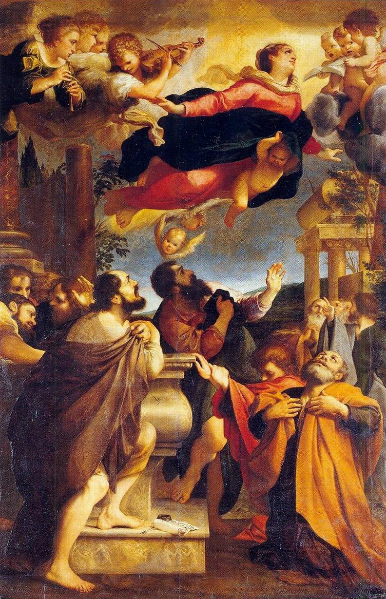 L’Assomption de la Vierge - Annibale Carracci - Alpha Reproduction