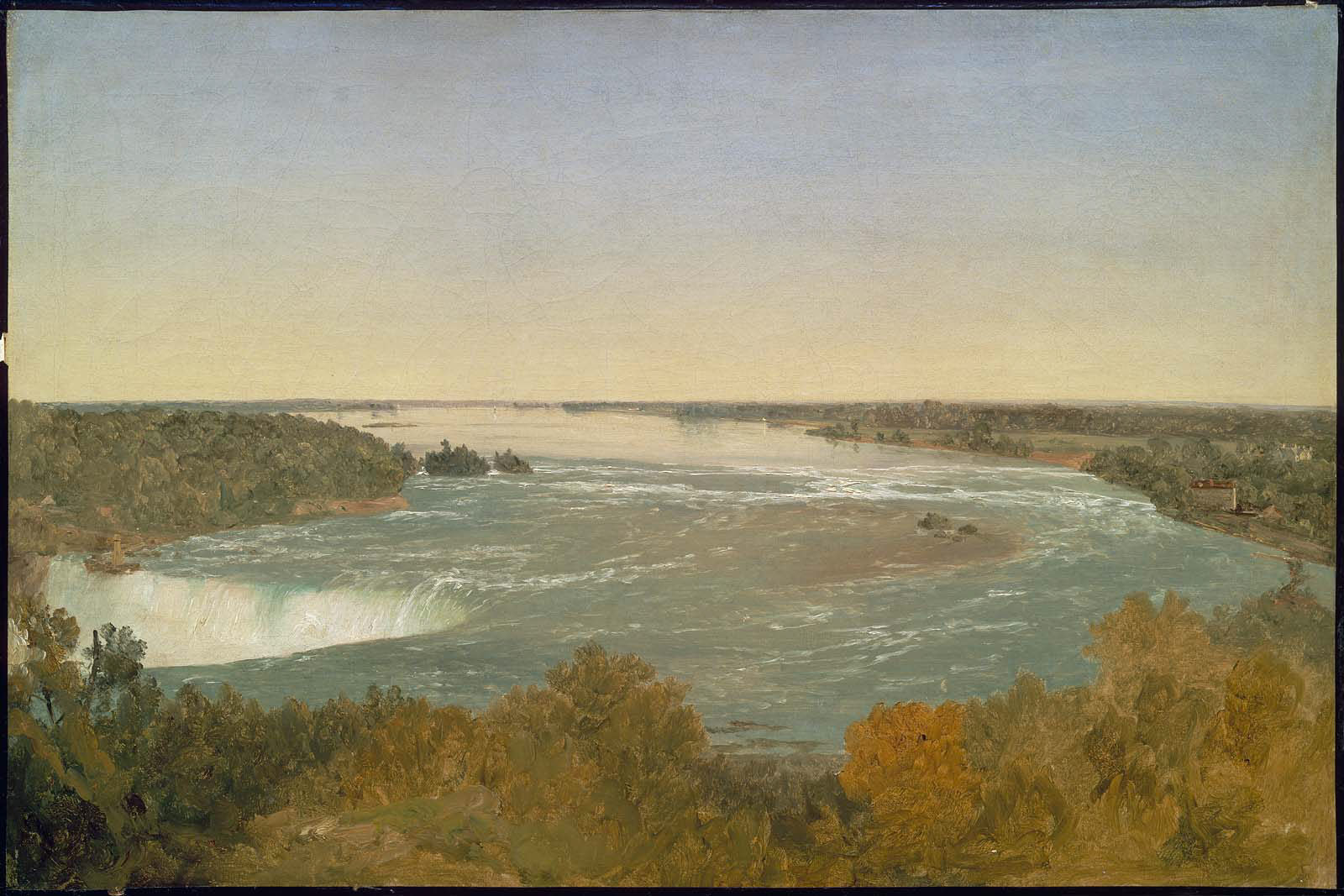 Les chutes du Niagara et les rapides - John Frederick Kensett