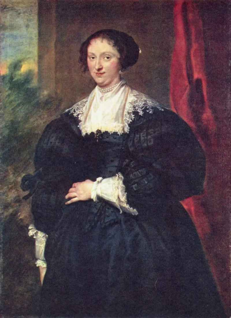 赤いカーテンの前に黒いドレスを着た女性の肖像 - アントワーヌ・ヴァン・ダイク

Source:
Portrait d'une dame en noir devant un rideau rouge - Antoine van Dyck