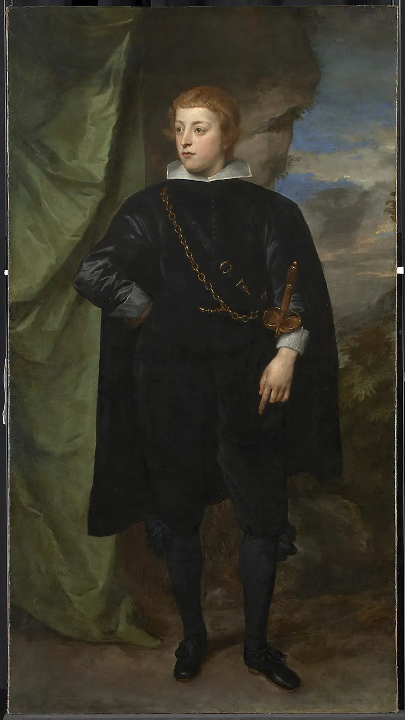 カルロ・エマヌエーレ・デステ、ボルゴマネロ侯爵の肖像（1622-1695） - アントワーヌ・ヴァン・ダイク

Source:
Portrait de Carlo Emanuele d'Este, marquis de Borgomanero (1622-1695) - Antoine van Dyck