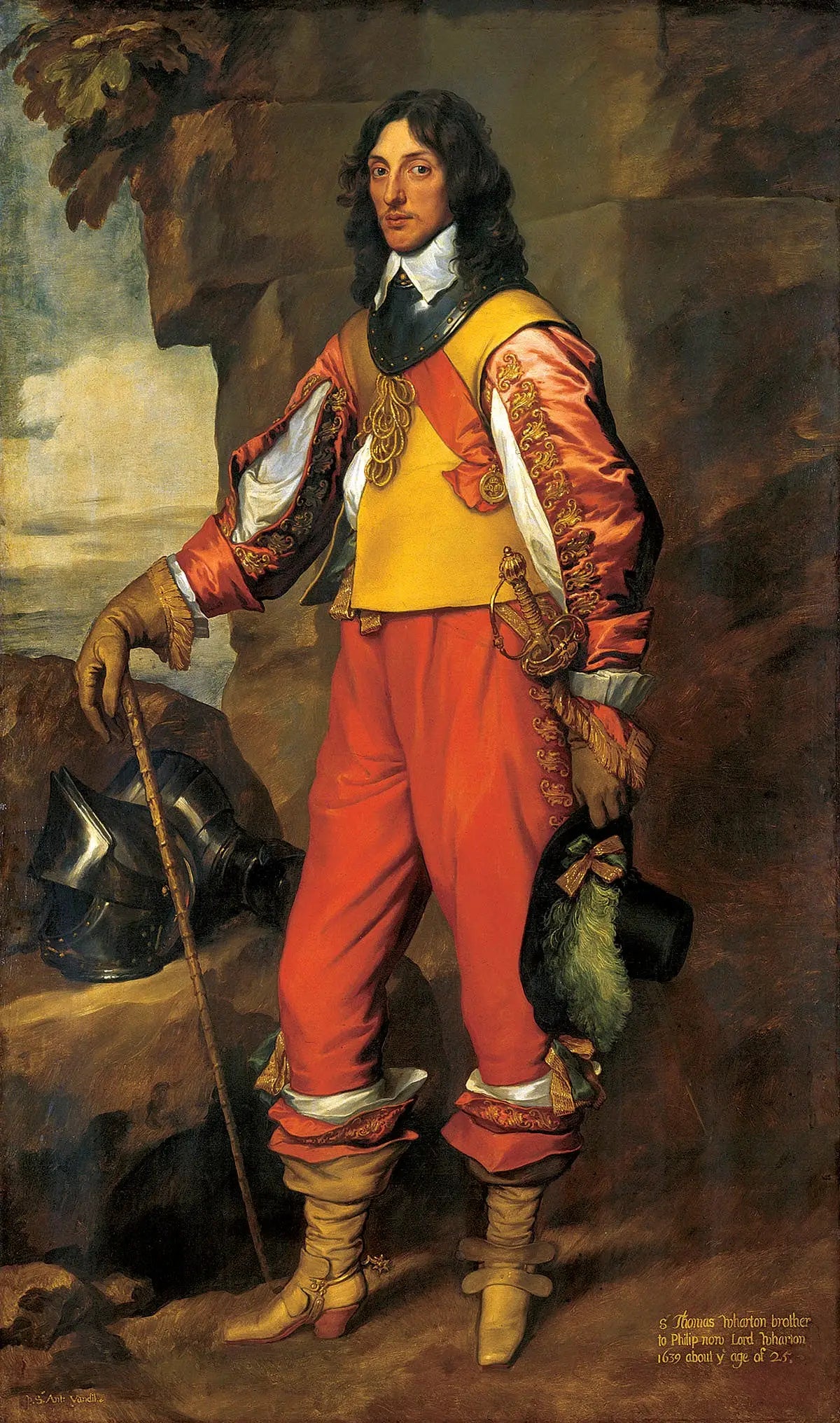 Portrait de Sir Thomas Wharton (1615-1684) - Antoine van Dyck - Alpha Reproduction