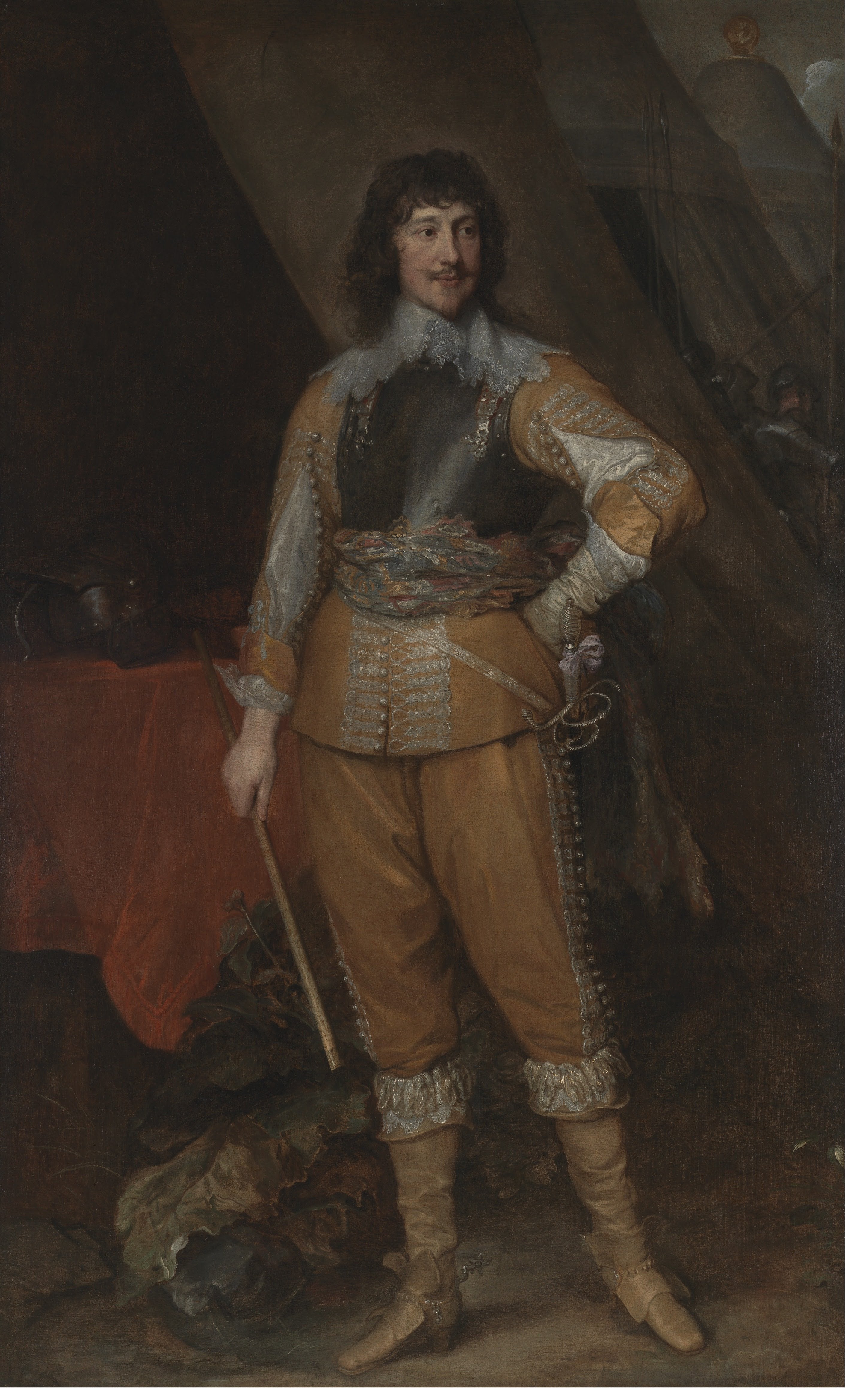 Mountjoy Blount, comte de Newport - Antoine van Dyck