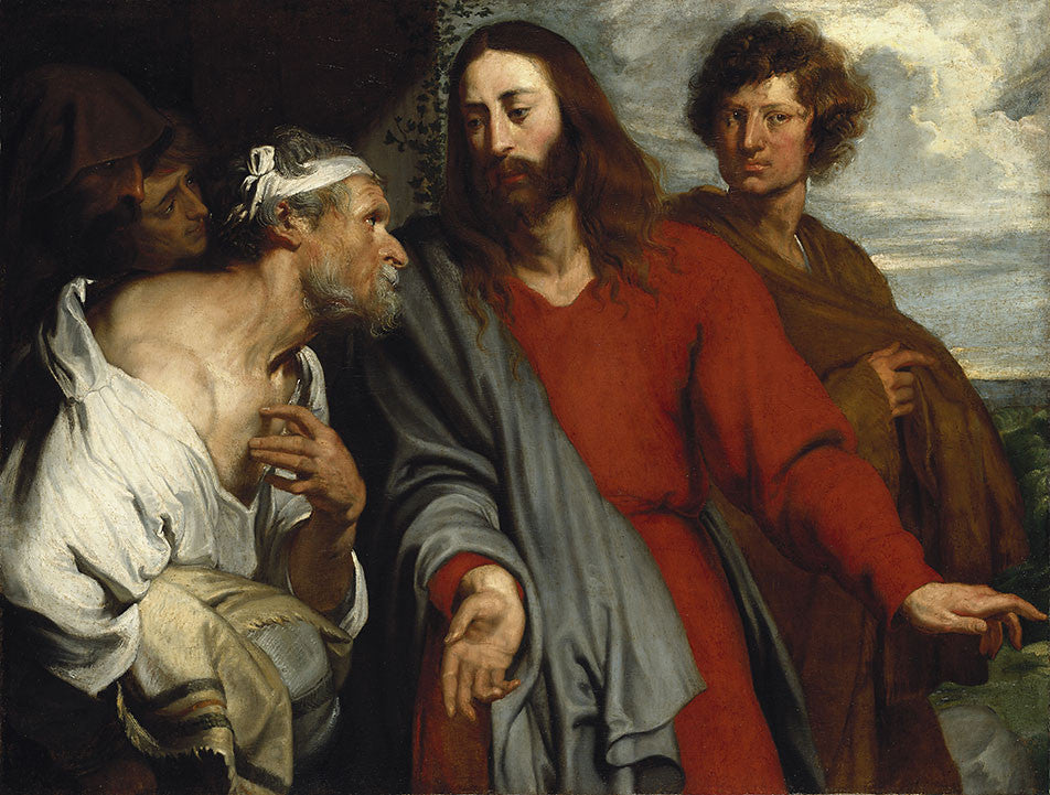 La guérison du paralytique - Antoine van Dyck