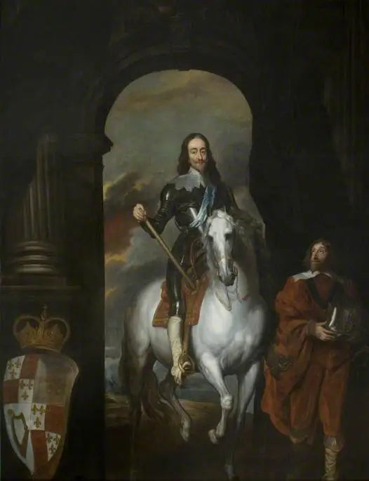 シャルル1世（1600-1649）、白馬に乗る - アントワーヌ・ヴァン・ダイク

Source:
Charles Ier (1600-1649), sur un cheval blanc - Antoine van Dyck