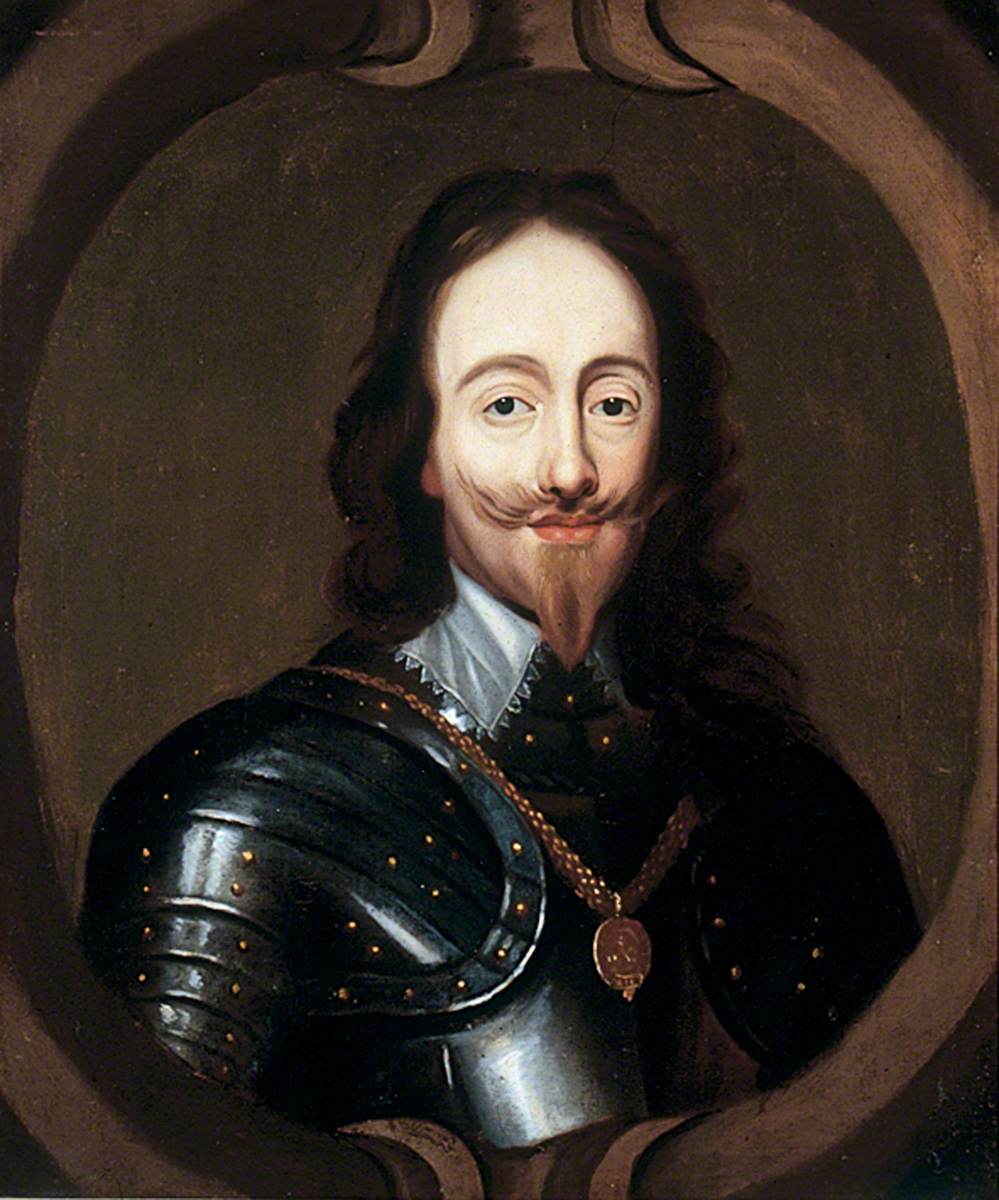 Charles Ier (1600–1649) (peut-être d'après un portrait de Henry Stone) - Antoine van Dyck