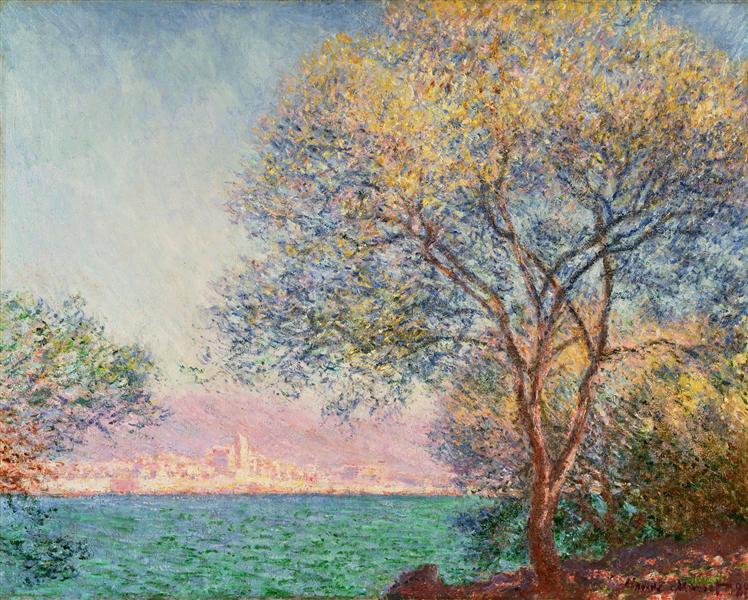 🌅 アンティーブの朝 – クロード・モネ (1888)