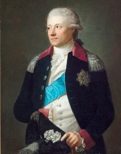 Portrait de Kazimierz Rzewuski - Anton Graff - Alpha Reproduction