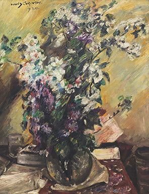 Fleurs de pommier et lilas - Lovis Corinth